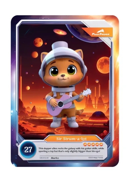 Magic Friends collectible card 7 of 9