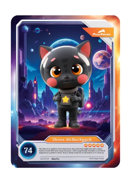 Magic Friends collectible card 8 of 9